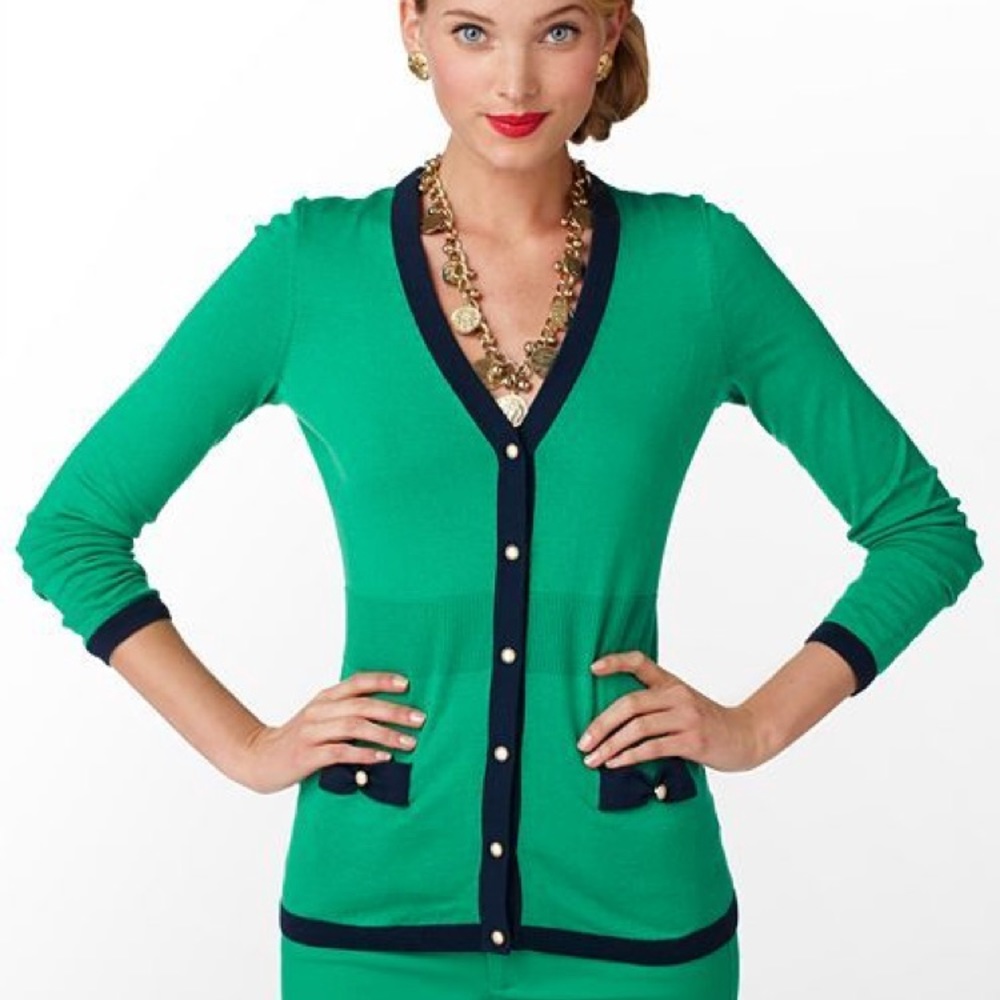 Lily Pulitzer Cody Cardigan Women size Large